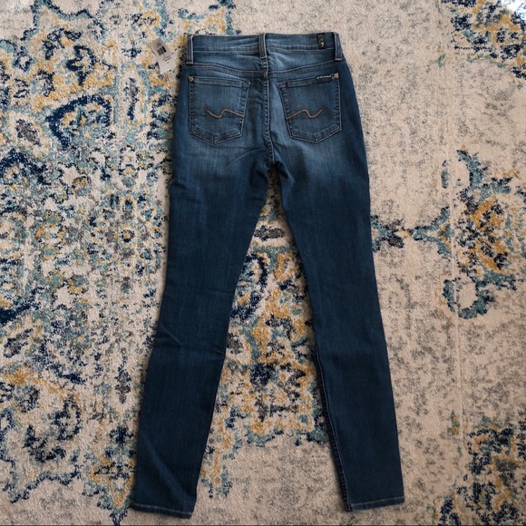 NWT 7 for All Mankind Gwenevere skinny sz 24 - Picture 5 of 8